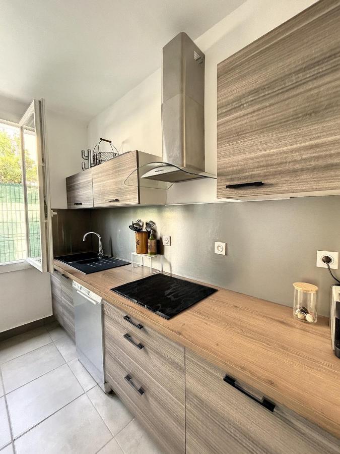 Charmante Maison De Ville Avec Jardin, Terrasse Et Terrain De Petanque فوس-سور-مير المظهر الخارجي الصورة